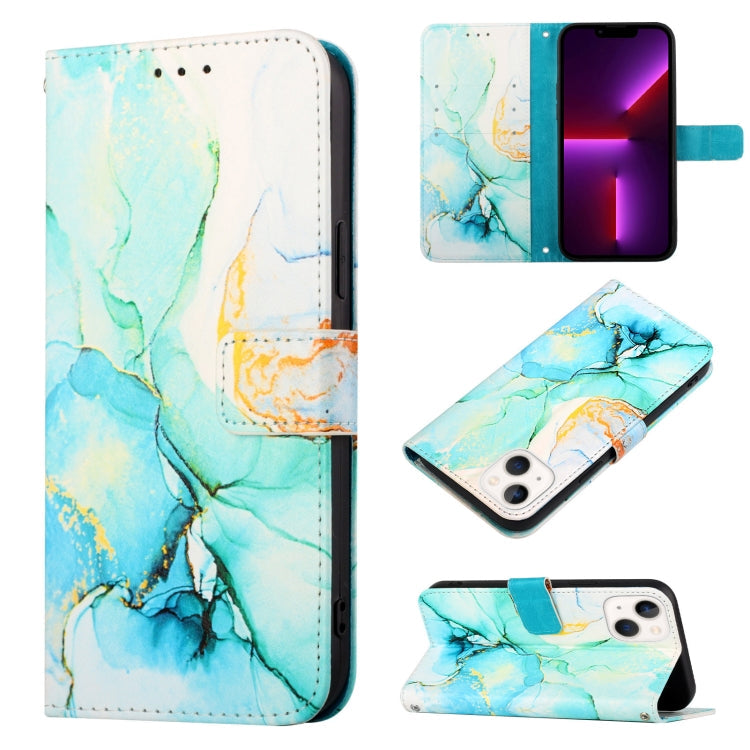 PT003 Marble Pattern Flip Leather Phone Case, For iPhone 13 mini, For iPhone 13, For iPhone 13 Pro, For iPhone 13 Pro Max, For iPhone 12 mini