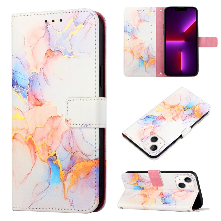PT003 Marble Pattern Flip Leather Phone Case, For iPhone 13 mini, For iPhone 13, For iPhone 13 Pro, For iPhone 13 Pro Max, For iPhone 12 mini