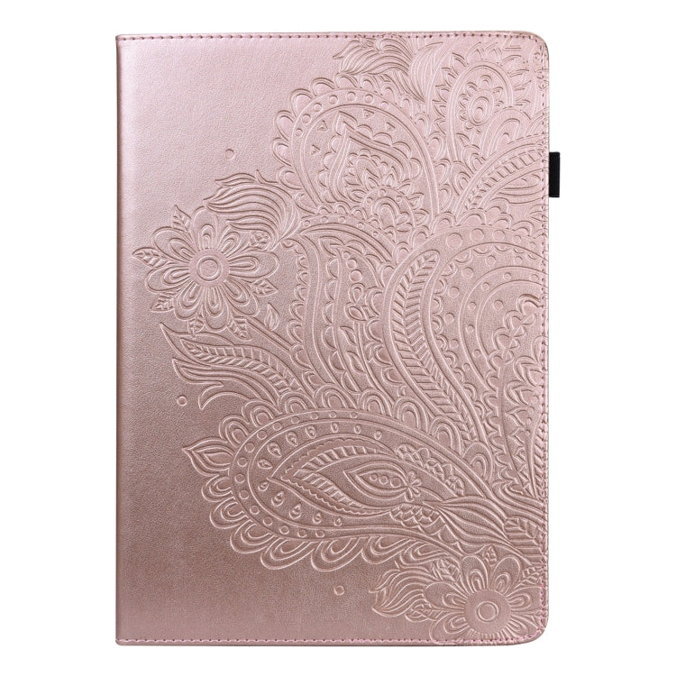 Peacock Embossed Pattern TPU + PU Leather Tablet Case, For OPPO Pad 11 inch, For OPPO Realme Pad 10.4 inch, For Huawei Enjoy Tablet 2 10.1 inch, For Huawei MediaPad M5 Lite 10