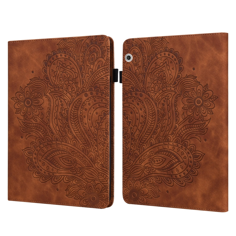 Peacock Embossed Pattern TPU + PU Leather Tablet Case, For Huawei MatePad 10.4, For Huawei MatePad T8 8.0 2020, For Huawei MediaPad T3 10, For Huawei MediaPad T5 10