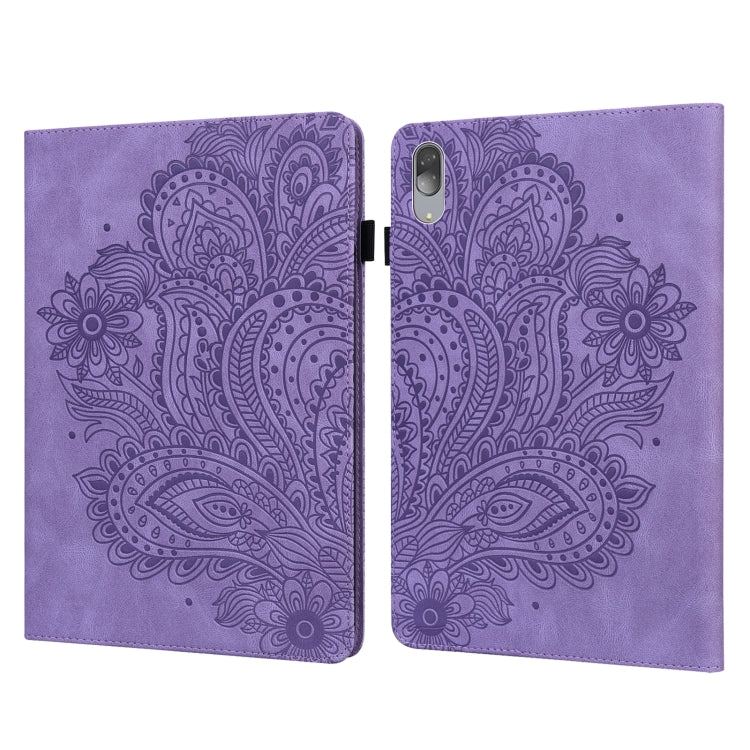 Peacock Embossed Pattern TPU + PU Leather Tablet Case, For Lenovo Tab M10 TB-X505L / TB-X505F / TB-X605L / TB-X605F & P10 TB-X705F / TB-X705L, For Lenovo Tab M10 HD 2nd Gen TB-X306X / TB-X306F, For Lenovo Tab P11 2020 11 inch TB-J606F / TB-J606X       ...