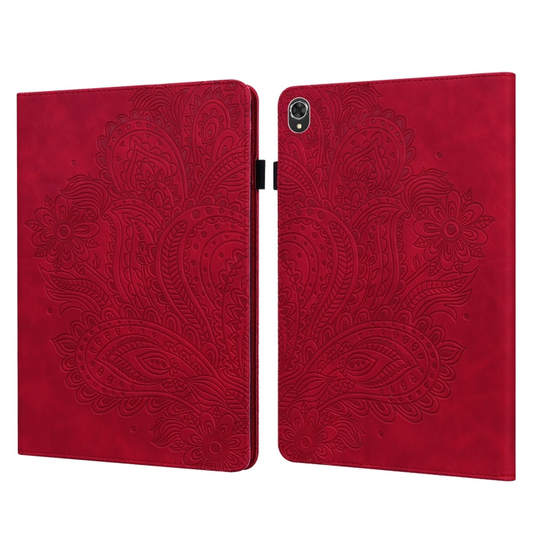 Peacock Embossed Pattern TPU + PU Leather Tablet Case, For Lenovo Tab K10 10.3 inch TB-X6C6F / TB-X6C6X & M10 Plus 10.3 inch TB-X606 / TB-X606F, For Lenovo Legion Y700, For Lenovo Tab M8 HD / Tab M8 FHD / Tab M8 3rd Gen 8.0 inch & Motorola Moto Tab G20...