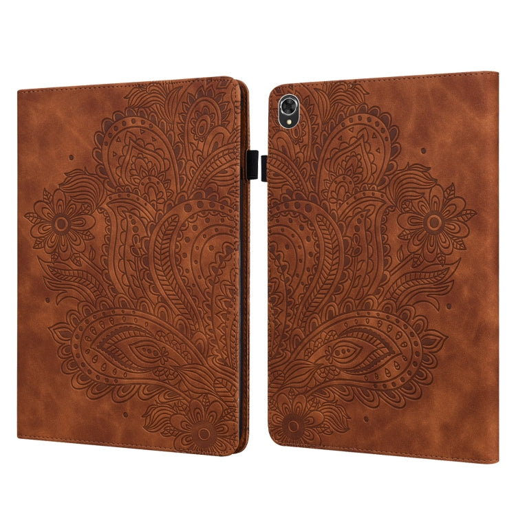 Peacock Embossed Pattern TPU + PU Leather Tablet Case, For Lenovo Tab K10 10.3 inch TB-X6C6F / TB-X6C6X & M10 Plus 10.3 inch TB-X606 / TB-X606F, For Lenovo Legion Y700, For Lenovo Tab M8 HD / Tab M8 FHD / Tab M8 3rd Gen 8.0 inch & Motorola Moto Tab G20...