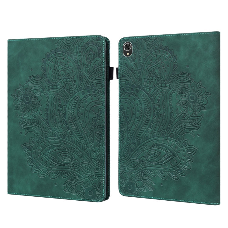 Peacock Embossed Pattern TPU + PU Leather Tablet Case, For Lenovo Tab K10 10.3 inch TB-X6C6F / TB-X6C6X & M10 Plus 10.3 inch TB-X606 / TB-X606F, For Lenovo Legion Y700, For Lenovo Tab M8 HD / Tab M8 FHD / Tab M8 3rd Gen 8.0 inch & Motorola Moto Tab G20...