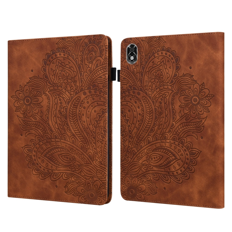 Peacock Embossed Pattern TPU + PU Leather Tablet Case, For Lenovo Tab K10 10.3 inch TB-X6C6F / TB-X6C6X & M10 Plus 10.3 inch TB-X606 / TB-X606F, For Lenovo Legion Y700, For Lenovo Tab M8 HD / Tab M8 FHD / Tab M8 3rd Gen 8.0 inch & Motorola Moto Tab G20...