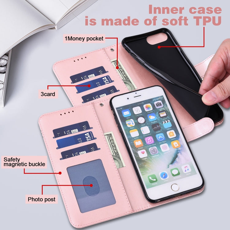 Tree & Deer Pattern Pressed Printing Horizontal Flip Leather Phone Case, For iPhone 13 Pro, For iPhone 13, For iPhone X / XS, For iPhone XR