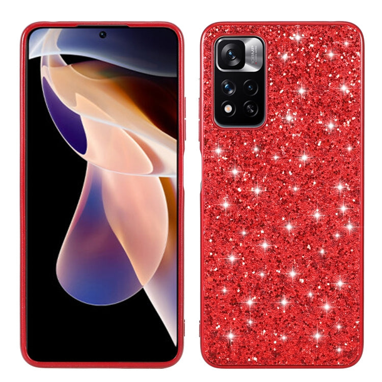 Glitter Powder Shockproof TPU Phone Case, For Xiaomi Redmi Note 11 Pro, For Samsung Galaxy A13 4G, For Samsung Galaxy A23, For Samsung Galaxy A53 5G