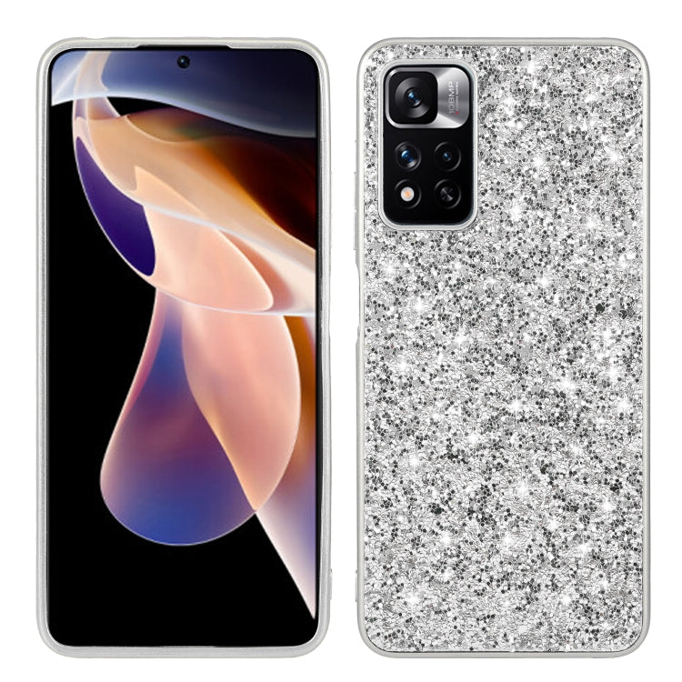 Glitter Powder Shockproof TPU Phone Case, For Xiaomi Redmi Note 11 Pro, For Samsung Galaxy A13 4G, For Samsung Galaxy A23, For Samsung Galaxy A53 5G