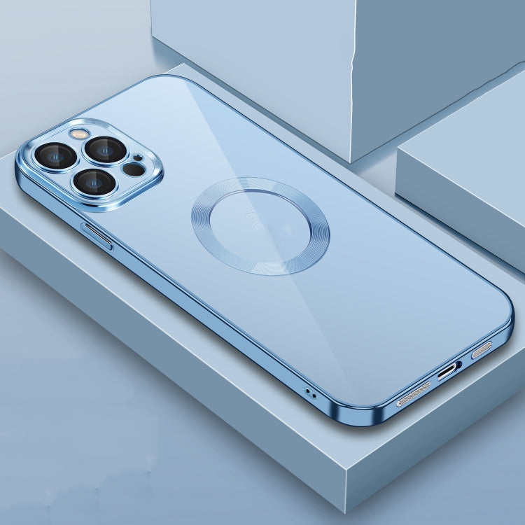 9D Electroplated Edge Len Film Clear PC + TPU Shockproof Case, For iPhone 12 Pro, For iPhone 12 Pro Max, For iPhone 13