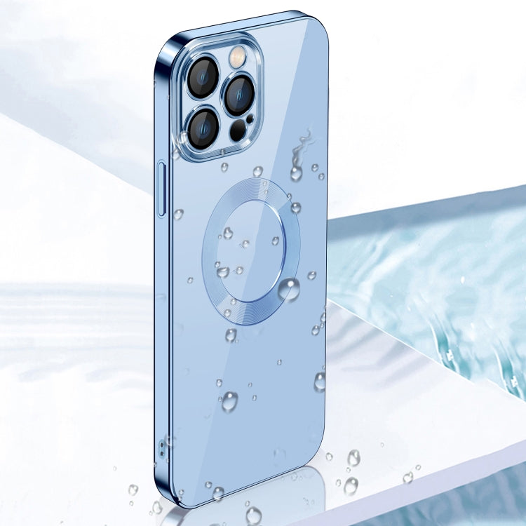 9D Electroplated Edge Len Film Clear PC + TPU Shockproof Case, For iPhone 12 Pro, For iPhone 12 Pro Max, For iPhone 13