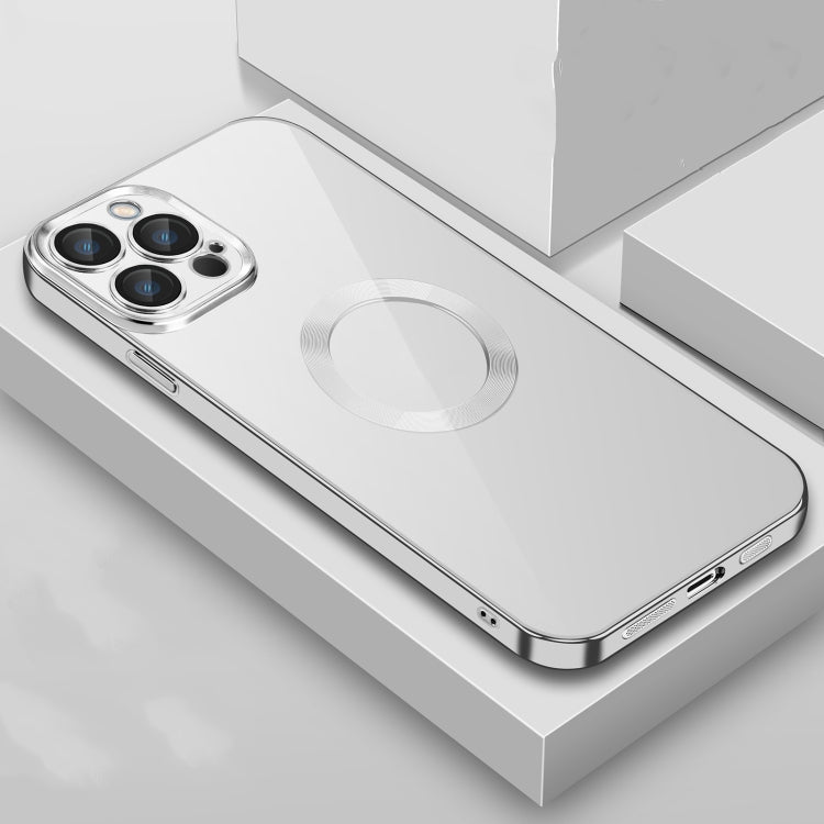 9D Electroplated Edge Len Film Clear PC + TPU Shockproof Case, For iPhone 12 Pro, For iPhone 12 Pro Max, For iPhone 13
