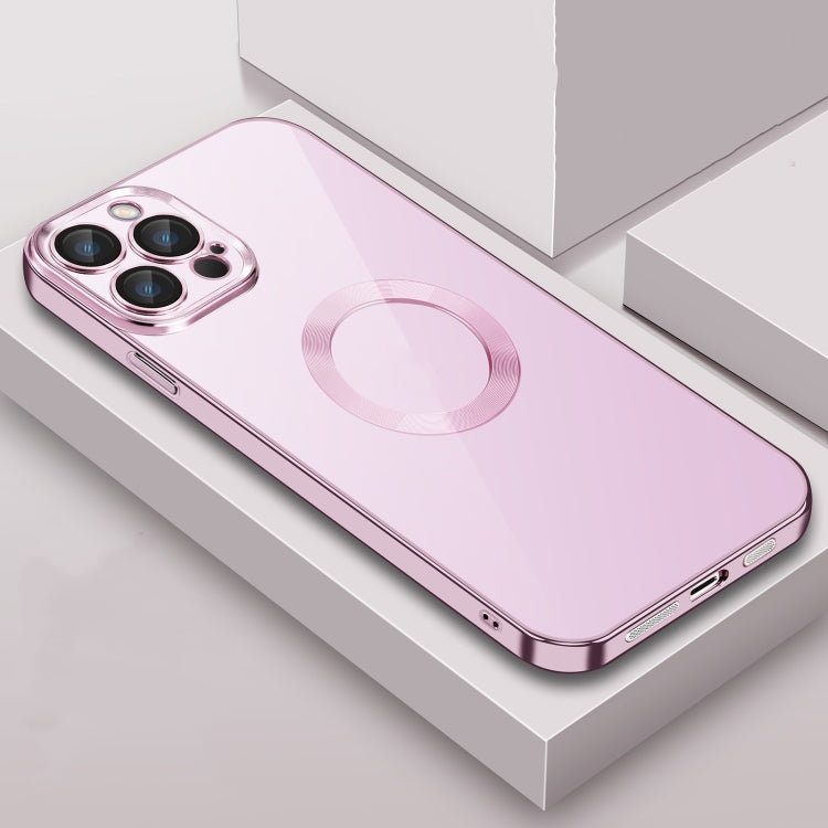 9D Electroplated Edge Len Film Clear PC + TPU Shockproof Case, For iPhone 12 Pro, For iPhone 12 Pro Max, For iPhone 13