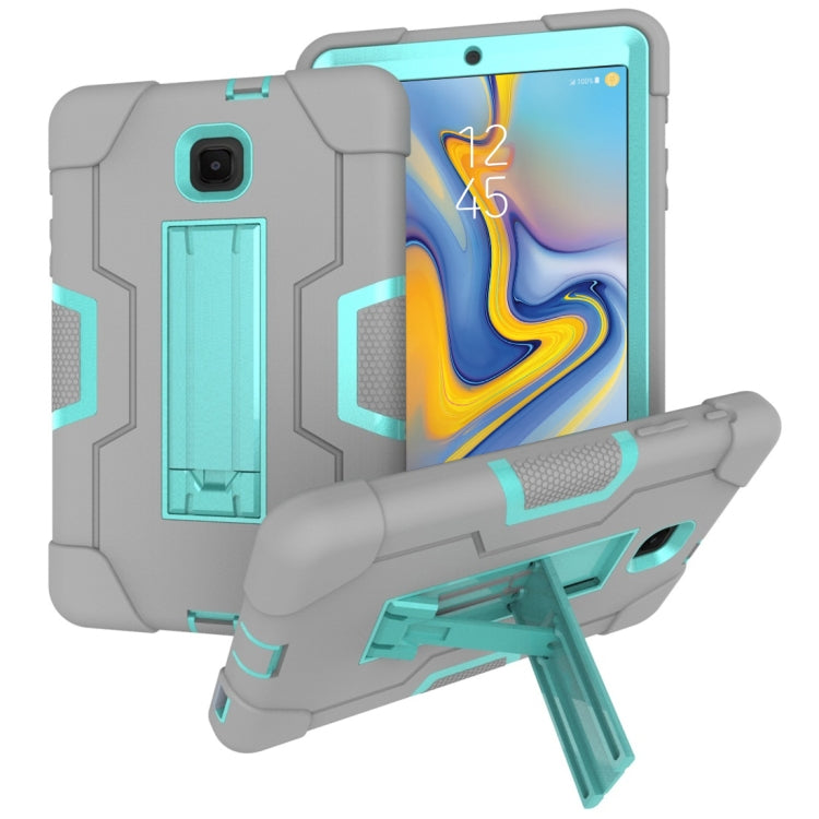 Contrast Color Silicone + PC Combination Case with Holder, For Galaxy Tab A 8.0 (2018) T387, For Galaxy Tab A 8.0 (2019) T290