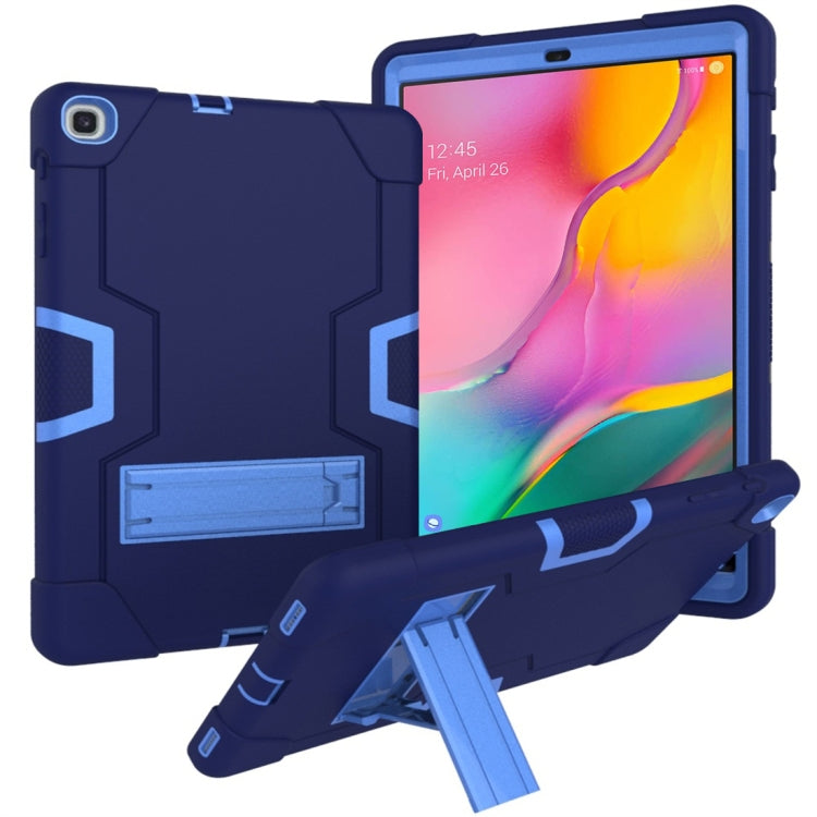 Contrast Color Silicone + PC Combination Case with Holder, For Galaxy Tab A 10.1 (2019) T510, For iPad 10.2