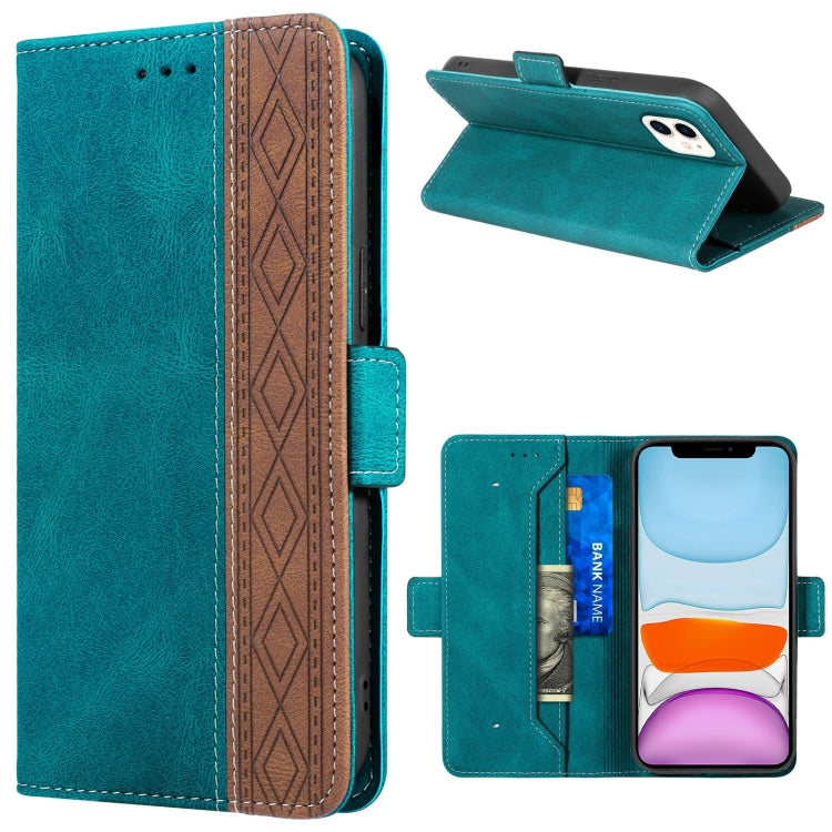 Stitching Magnetic RFID Leather Case, For iPhone 12 Pro Max, For iPhone 11, For iPhone 11 Pro, For iPhone 11 Pro Max, For iPhone X / XS, For iPhone XR