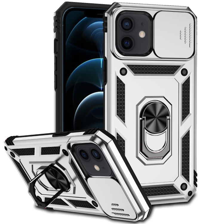 Sliding Camshield Holder Phone Case, For iPhone 12 mini, For iPhone SE 2022 / SE 2020 / 8 / 7 / 6, For iPhone 8 Plus / 7 Plus / 6 Plus