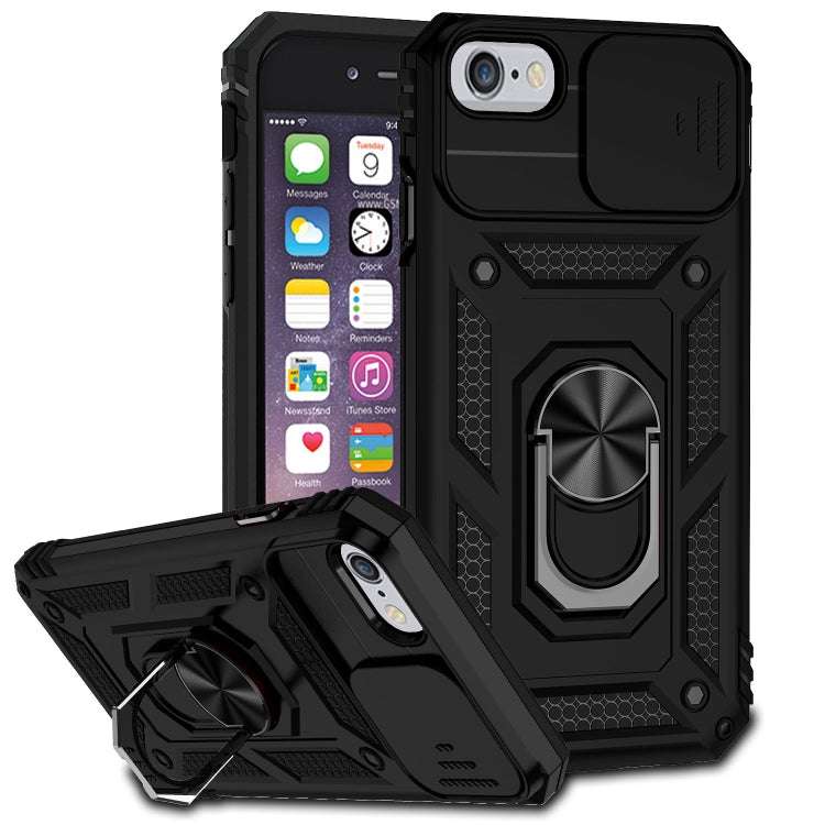 Sliding Camshield Holder Phone Case, For iPhone 12 mini, For iPhone SE 2022 / SE 2020 / 8 / 7 / 6, For iPhone 8 Plus / 7 Plus / 6 Plus