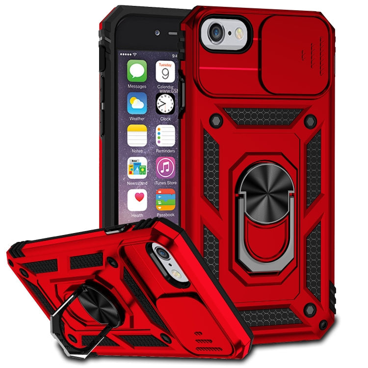 Sliding Camshield Holder Phone Case, For iPhone 12 mini, For iPhone SE 2022 / SE 2020 / 8 / 7 / 6, For iPhone 8 Plus / 7 Plus / 6 Plus