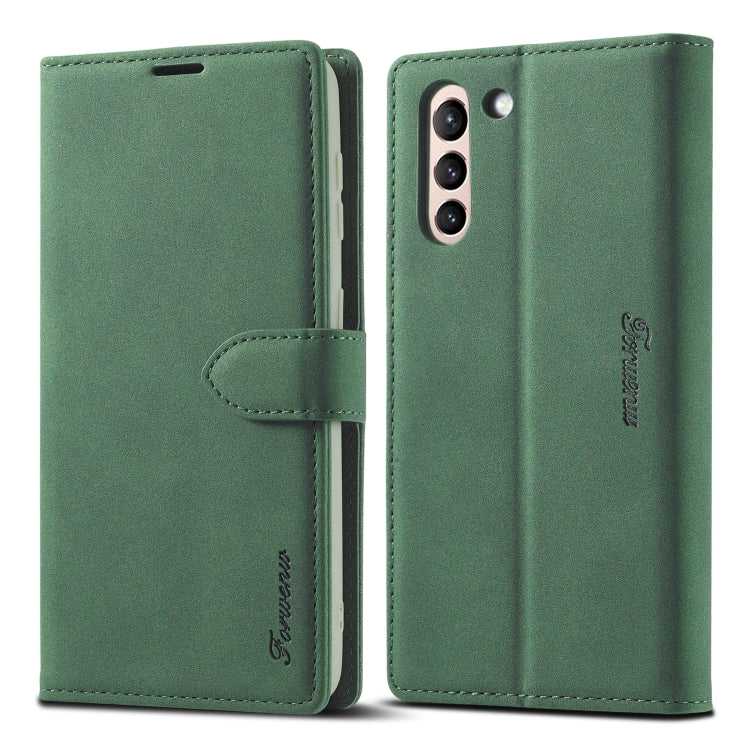 Forwenw F1 Series Matte Strong Magnetism Leather Phone Case, For Samsung Galaxy S22 Ultra 5G, For Samsung Galaxy S22 5G, For Samsung Galaxy S22+ 5G