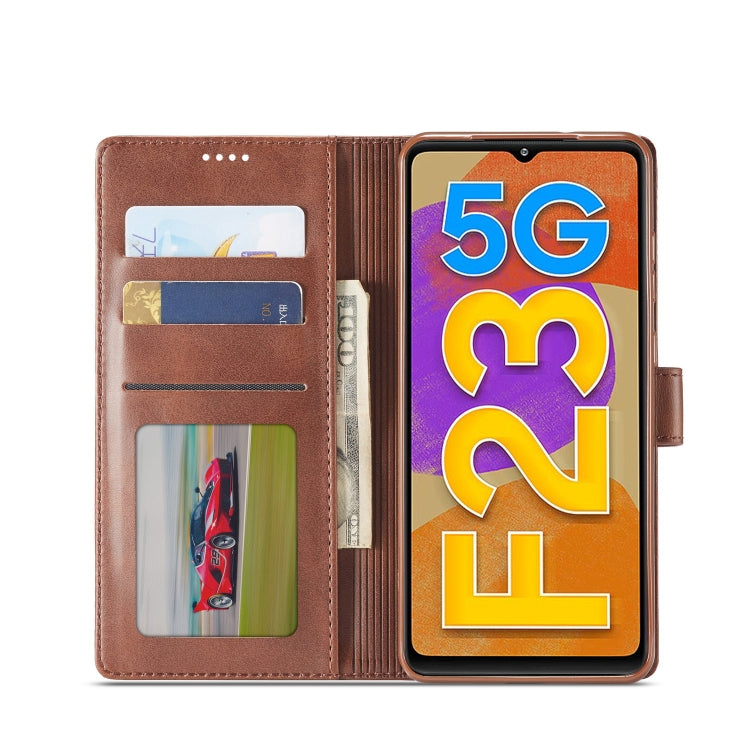 LC.IMEEKE Calf Texture Leather Phone Case, For Samsung Galaxy A23 5G, For Honor 50 SE
