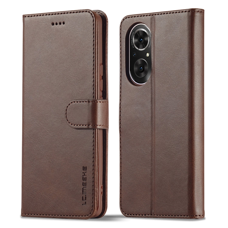 LC.IMEEKE Calf Texture Leather Phone Case, For Samsung Galaxy A23 5G, For Honor 50 SE