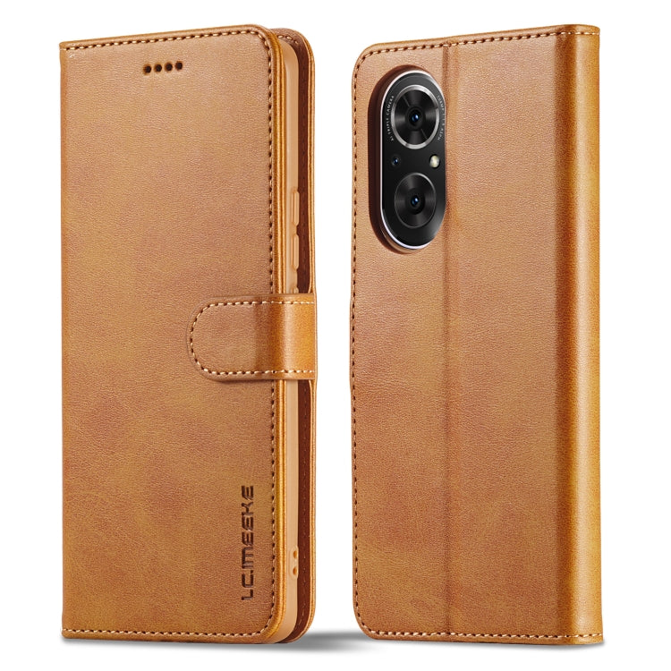 LC.IMEEKE Calf Texture Leather Phone Case, For Samsung Galaxy A23 5G, For Honor 50 SE
