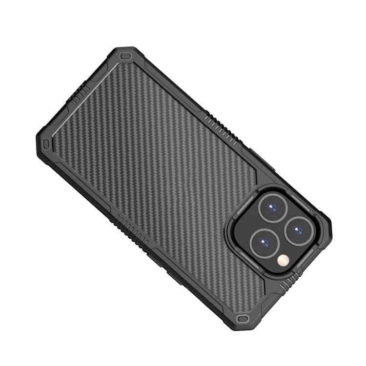 Carbon Fiber Shockproof Case, For iPhone 13 Pro Max, For iPhone 13 Pro, For iPhone 12 Pro Max, For iPhone 12 Pro, For iPhone 12