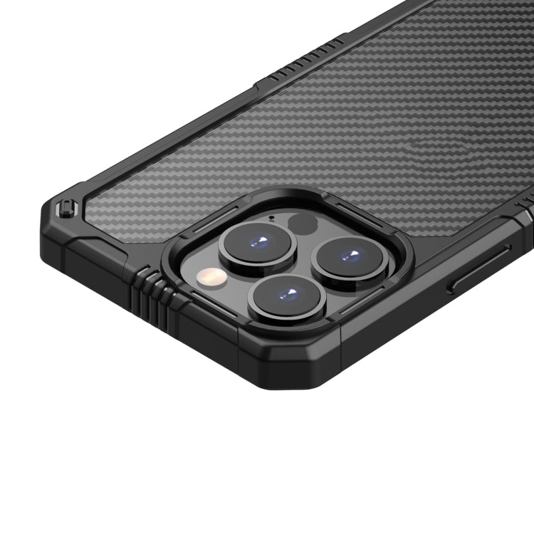 Carbon Fiber Shockproof Case, For iPhone 13 Pro Max, For iPhone 13 Pro, For iPhone 12 Pro Max, For iPhone 12 Pro, For iPhone 12