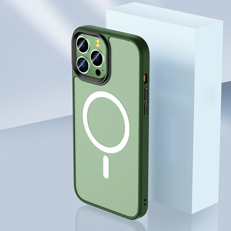 Skin Feel TPU + Frosted PC MagSafe Phone Case, For iPhone 13 Pro Max, For iPhone 13 Pro, For iPhone 13