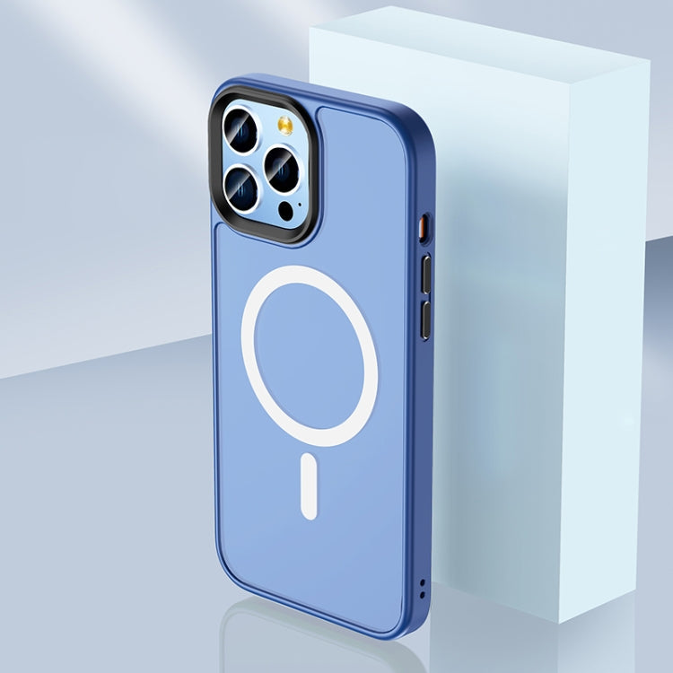 Skin Feel TPU + Frosted PC MagSafe Phone Case, For iPhone 13 Pro Max, For iPhone 13 Pro, For iPhone 13