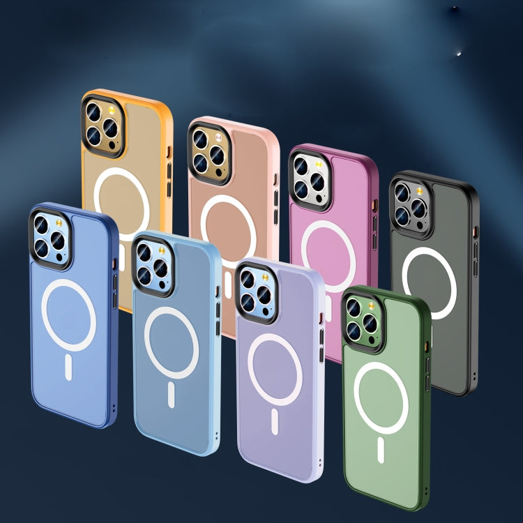 Skin Feel TPU + Frosted PC MagSafe Phone Case, For iPhone 13 Pro Max, For iPhone 13 Pro, For iPhone 13