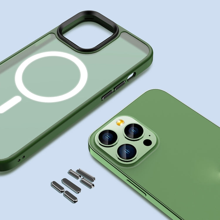 Skin Feel TPU + Frosted PC MagSafe Phone Case, For iPhone 11 Pro Max, For iPhone 11 Pro, For iPhone 11