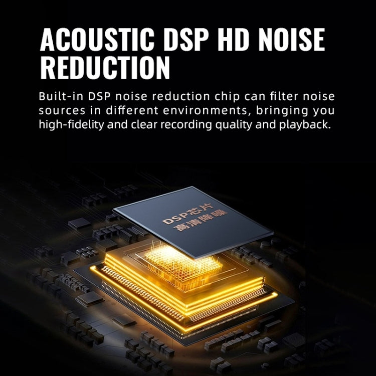 Q76 Smart HD Noise Reduction Voice Control Strong Magnetic Recording Pen, 4GB, 8GB, 16GB, 32GB
