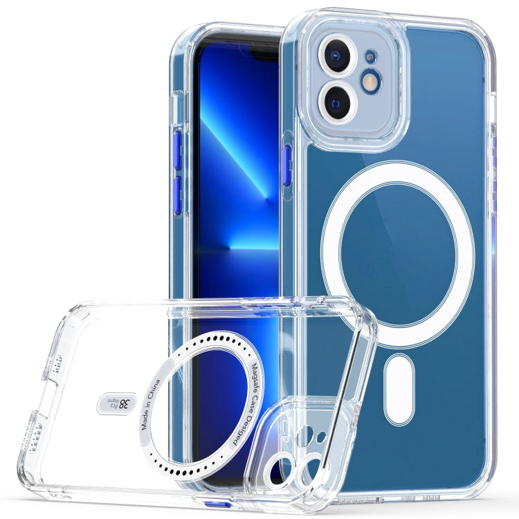Cat-eye TPU + Acrylic Magsafe Phone Case, For iPhone 13 mini, For iPhone 13, For iPhone 13 Pro, For iPhone 13 Pro Max, For iPhone 12 mini, For iPhone 12