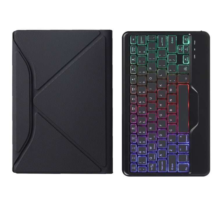 B0N5S Backlight Diamond Texture Bluetooth Keyboard Leather Case with Triangle Back Support, B0N5S, BM20S