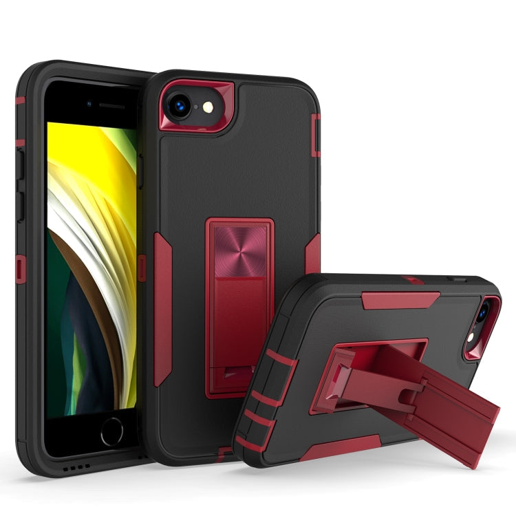 Magnetic Holder Phone Case, For iPhone SE 2022 / SE 2020 / 8 / 7, For iPhone 8 Plus / 7 Plus