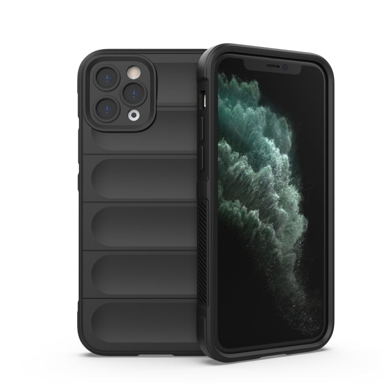 Magic Shield TPU + Flannel Phone Case, For iPhone 11 Pro Max, For iPhone 12