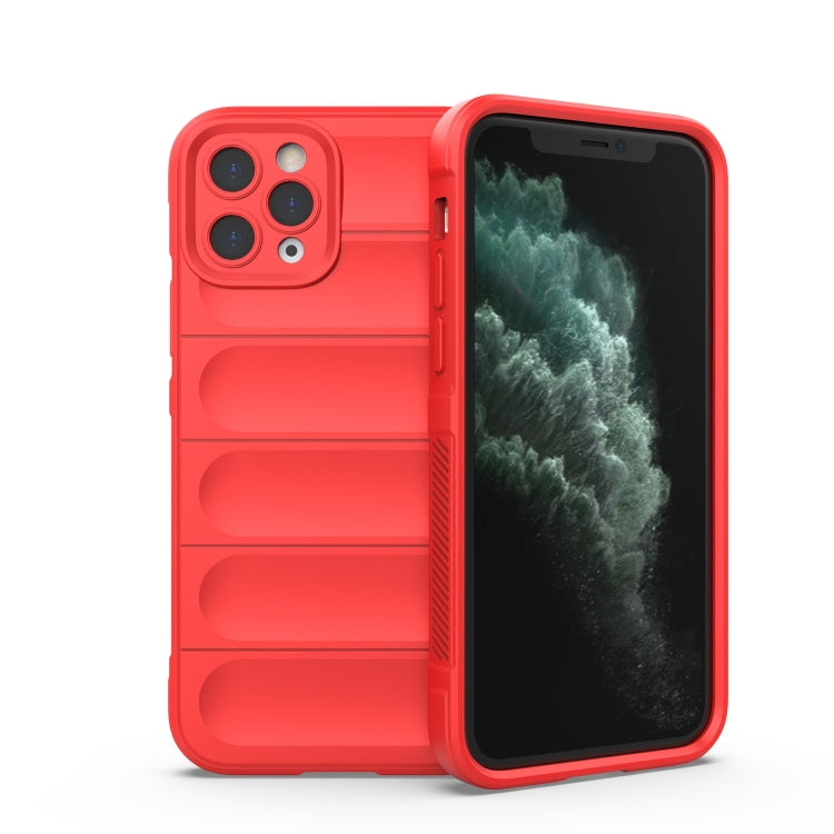 Magic Shield TPU + Flannel Phone Case, For iPhone 11 Pro Max, For iPhone 12
