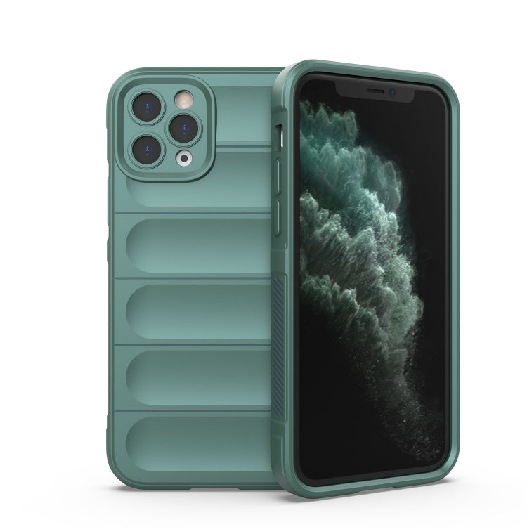 Magic Shield TPU + Flannel Phone Case, For iPhone 11 Pro Max, For iPhone 12