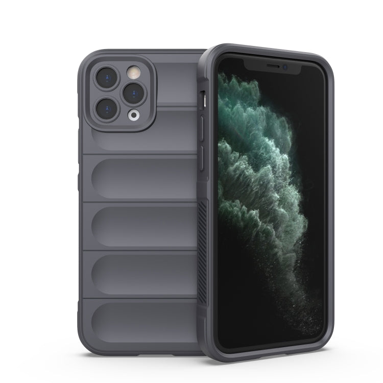 Magic Shield TPU + Flannel Phone Case, For iPhone 11 Pro Max, For iPhone 12