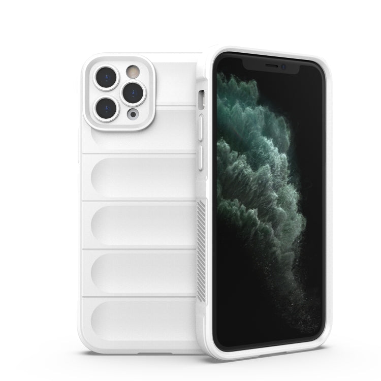 Magic Shield TPU + Flannel Phone Case, For iPhone 11 Pro Max, For iPhone 12