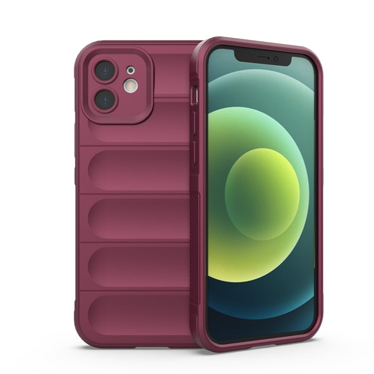 Magic Shield TPU + Flannel Phone Case, For iPhone 11 Pro Max, For iPhone 12