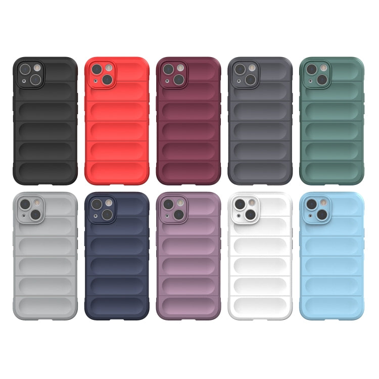 Magic Shield TPU + Flannel Phone Case, For iPhone 13, For iPhone 13 Pro