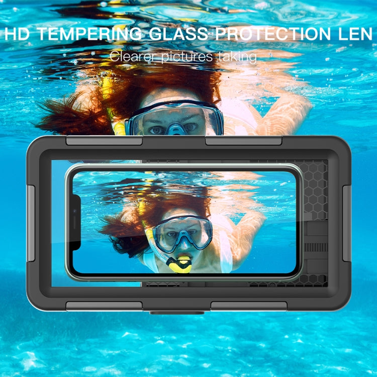 RedPepper 2nd Generation Diving Waterproof Protective Case, Black + Blue, Black + Orange, Black + Green, Black