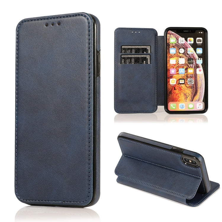 Knight Magnetic Suction Leather Phone Case, For iPhone 11 Pro, For iPhone 11 Pro Max, For iPhone X / XS, For iPhone XR