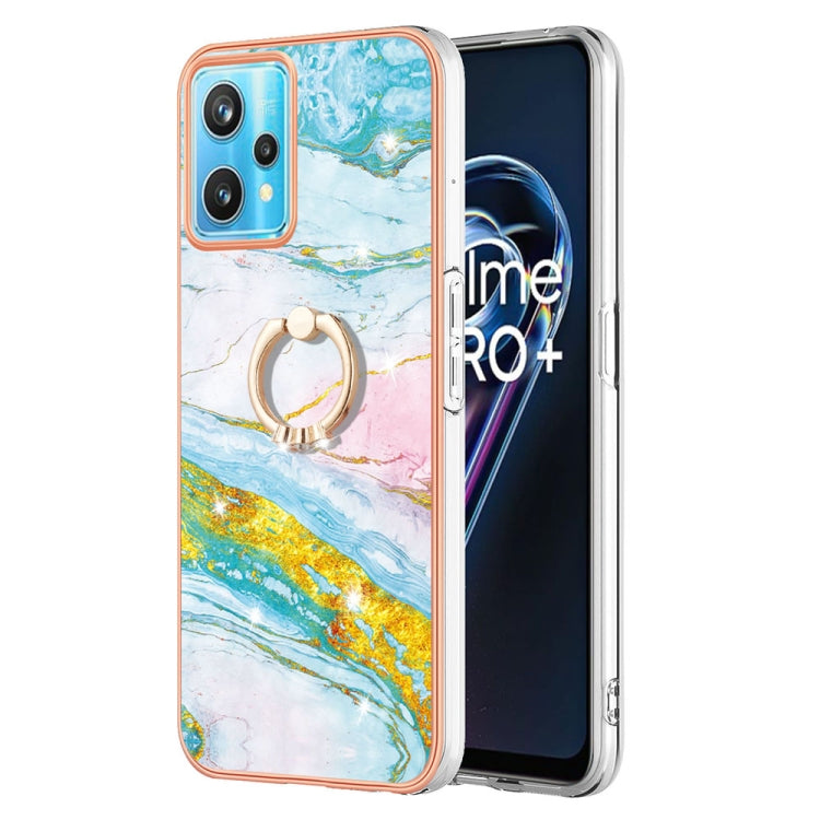 Electroplating Marble Pattern TPU Phone Case with Ring, For Xiaomi 11T / 11T Pro, For Xiaomi Redmi 10, For Samsung Galaxy A23 5G / 4G, For Samsung Galaxy A13 4G