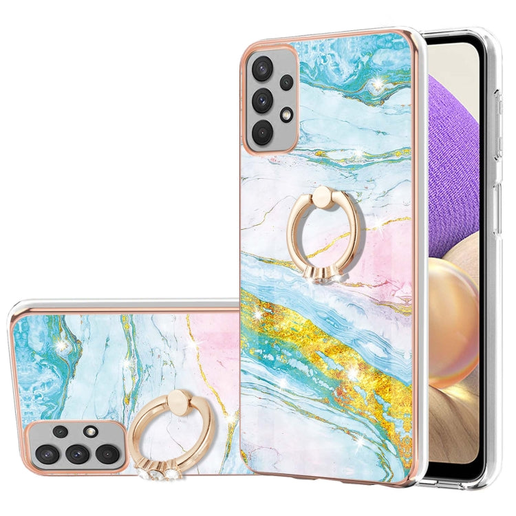 Electroplating Marble Pattern TPU Phone Case with Ring, For Xiaomi 11T / 11T Pro, For Xiaomi Redmi 10, For Samsung Galaxy A23 5G / 4G, For Samsung Galaxy A13 4G
