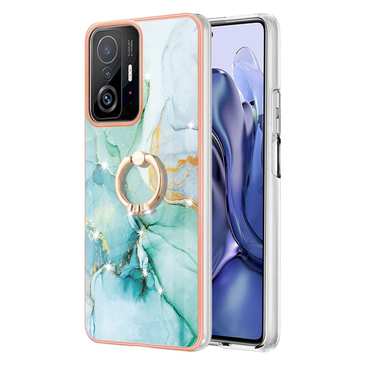 Electroplating Marble Pattern TPU Phone Case with Ring, For Xiaomi 11T / 11T Pro, For Xiaomi Redmi 10, For Samsung Galaxy A23 5G / 4G, For Samsung Galaxy A13 4G
