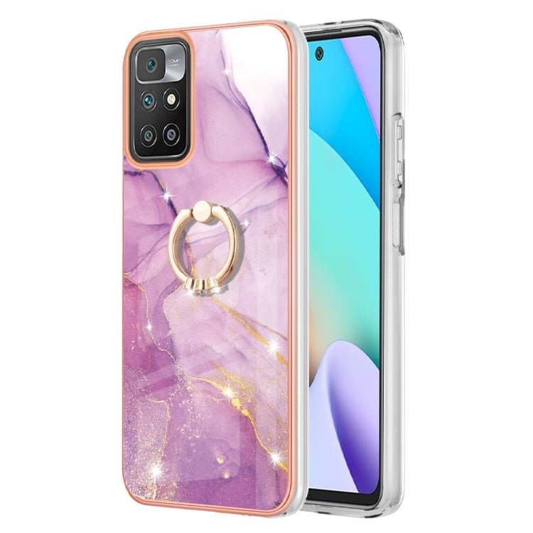 Electroplating Marble Pattern TPU Phone Case with Ring, For Xiaomi 11T / 11T Pro, For Xiaomi Redmi 10, For Samsung Galaxy A23 5G / 4G, For Samsung Galaxy A13 4G