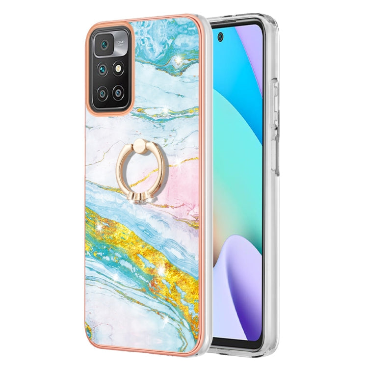 Electroplating Marble Pattern TPU Phone Case with Ring, For Xiaomi 11T / 11T Pro, For Xiaomi Redmi 10, For Samsung Galaxy A23 5G / 4G, For Samsung Galaxy A13 4G